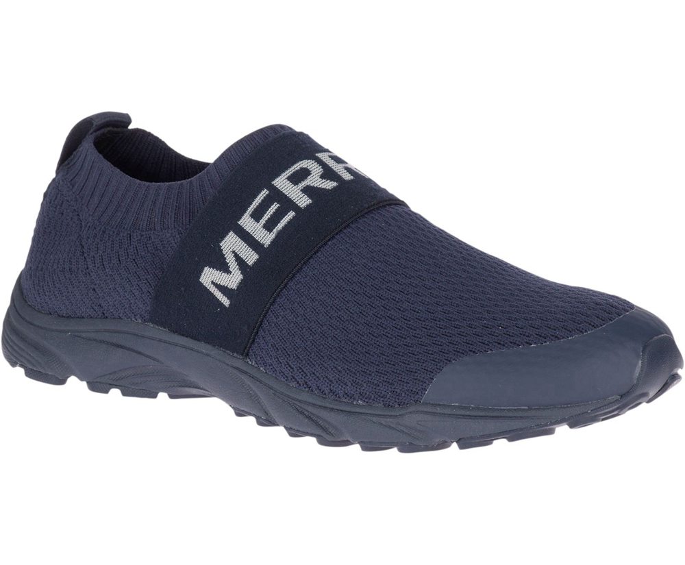 Merrell Slip Ons Navy - Riveter Laceless - Womens 68IKDCXNE